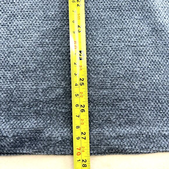 GIGIO USA Two Toned Gray Color-Block Turtleneck Sweater Bell Sleeves  Pockets M - Picture 10 of 16